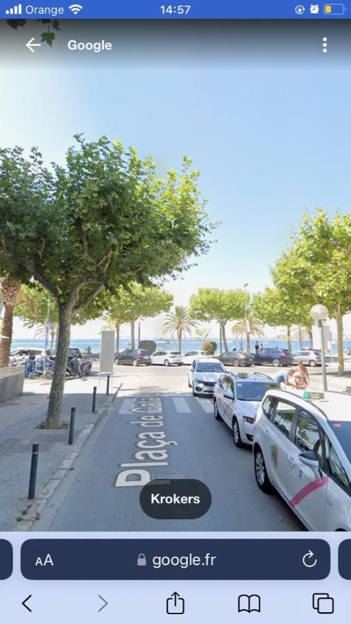 Bel Appartement Roses Plage Buitenkant foto